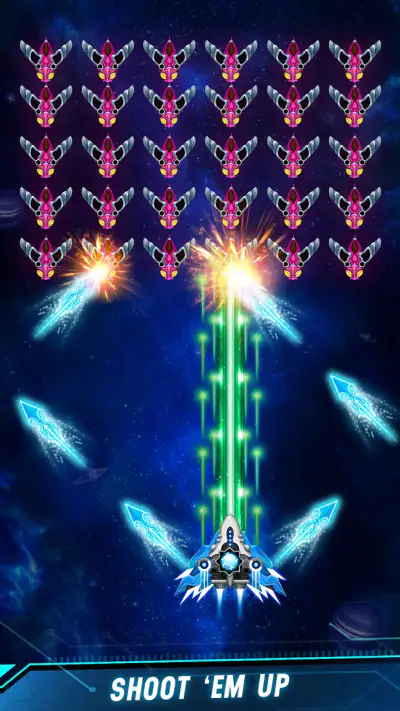 Space Shooter - Galaxy Attack screenshot 1