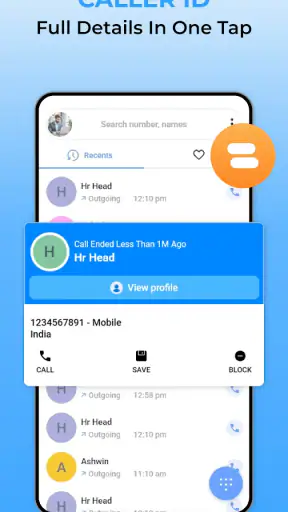 Spam Call Blocker, Caller ID screenshot 1