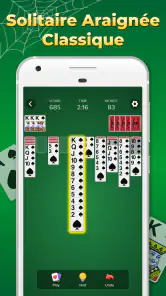 Spider Solitaire Jeu de cartes screenshot