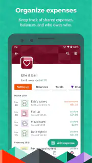 Splitwise - Comptes entre amis screenshot 2