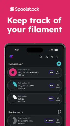 Spoolstock - 3D Printing Hub screenshot 1