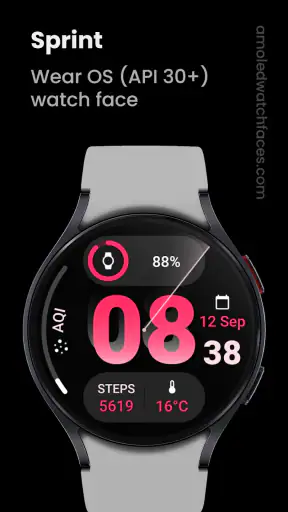 Sprint Watch Face screenshot 1