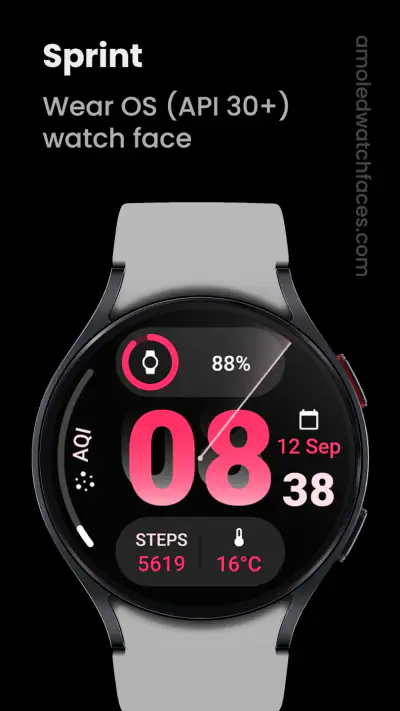 Sprint Watch Face screenshot 1