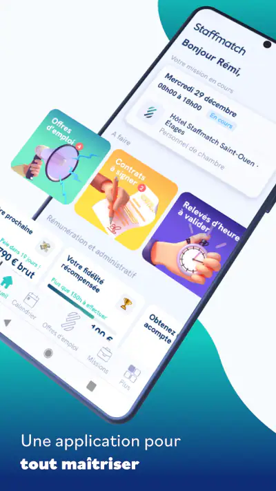 Staffmatch: Travail en intérim screenshot 1