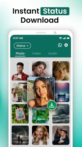 Status, Image Video Saver screenshot 1
