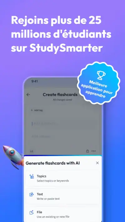 StudySmarter: Flashcard Devoir screenshot 1