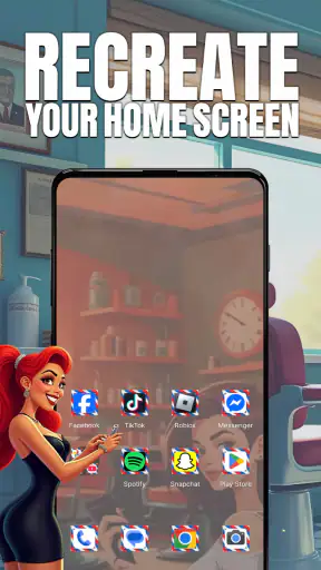 Style And Hair Launcher screenshot 1