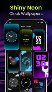 Stylish - Clock Live Wallpaper screenshot