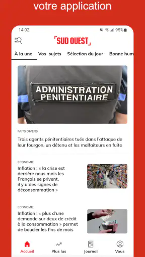 Sud Ouest, l’info en continu screenshot 1