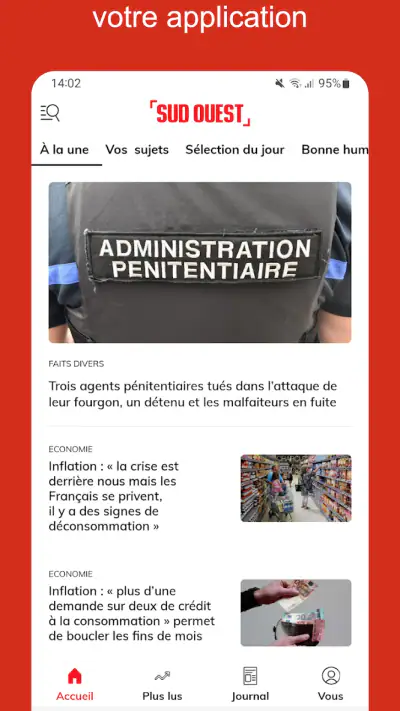 Sud Ouest, l’info en continu screenshot 1