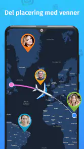 Suivi d vols en direct - Radar screenshot