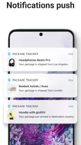 Suivi de colis - pkge tracking screenshot