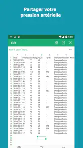 Suivi la pression artérielle screenshot