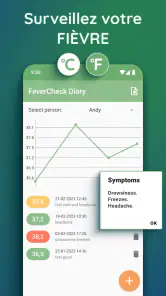 Suivi température corporelle screenshot