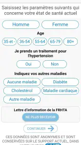 suiviHTA screenshot