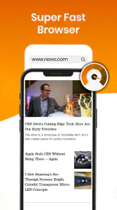 Super Browser: Fast & Private screenshot