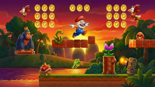 Super Run: Aventure Jungle screenshot 2
