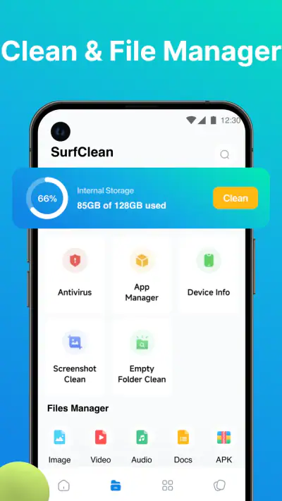 Surf Clean screenshot 1
