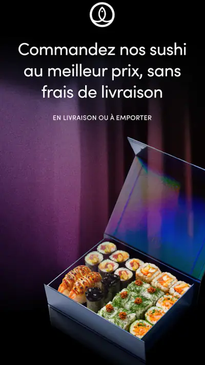 Sushi Shop, livraison de repas screenshot 1