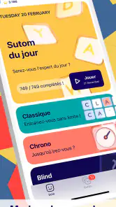 Sutom - Puzzle de mots du jour screenshot