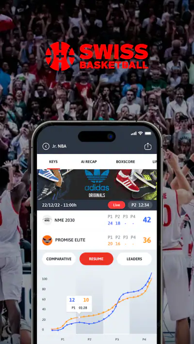 Swiss Basketball screenshot 1