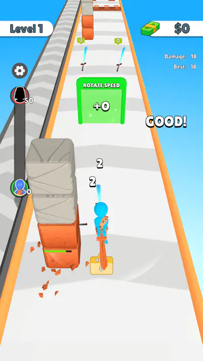 Sword and Spin! screenshot 1