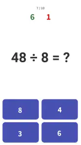 Table de multiplication screenshot