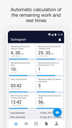 Tachogram – Tachograph App screenshot 1