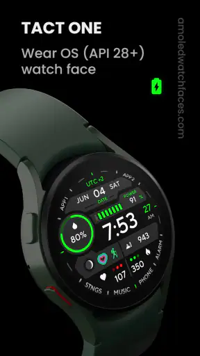TACT ONE: Watch face screenshot 1
