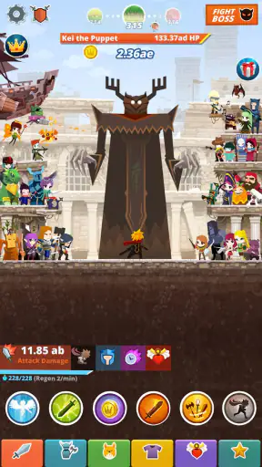 Tap Titans 2: Hero Clicker RPG screenshot 1