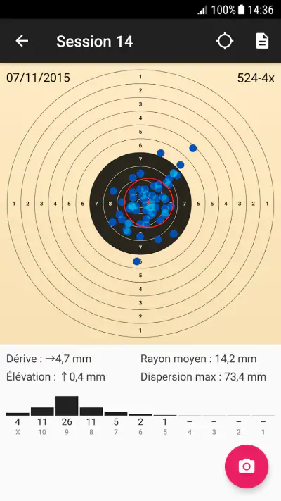 TargetScan ISSF Pistol & Rifle screenshot 1