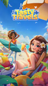Tasty Travels: Merge Game screenshot