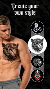 Tattoo Simulator, Tattoo Photo screenshot