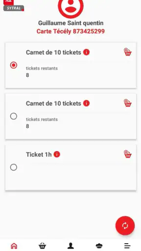 TCL E-Ticket screenshot 1