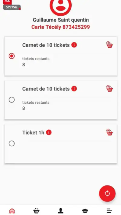 TCL E-Ticket screenshot 1