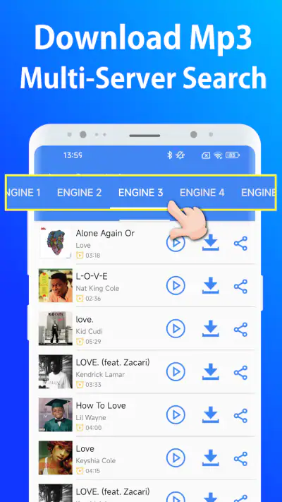 Télécharger de la musique Mp3 screenshot 1