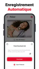 Télécharger vidéos Pinterest screenshot