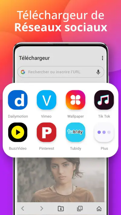 Téléchargeur screenshot 1