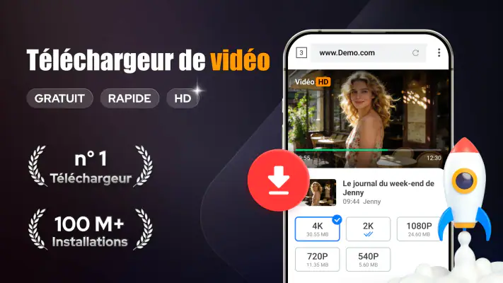 Téléchargeur de Vidéo screenshot 1