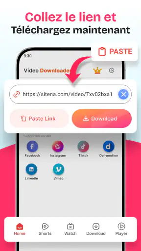 Téléchargeur toutes vidéos screenshot 1
