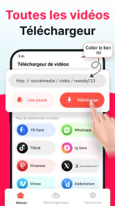 Téléchargeur Vidéos et Lecteur screenshot