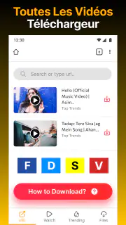 Téléchargeur vidéos HD - Vidow screenshot 1
