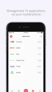 Télécommande MagiConnect T-Cas screenshot