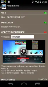 Télécommande pour Freebox screenshot