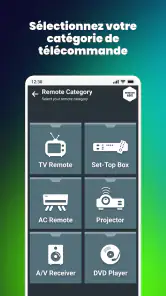 Télécommande universelle screenshot