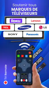 Télécommande universelle TV screenshot