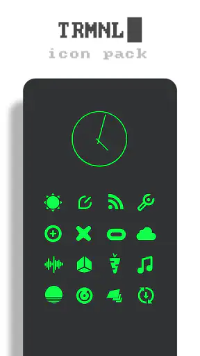 Terminal Pro - Green Icon Pack screenshot 1