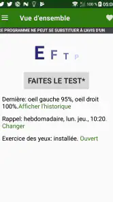 Test de vue screenshot