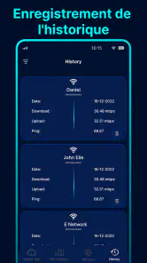 Test Vitesse Wifi – Speedtest screenshot
