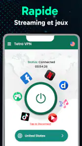 Tetra VPN - Proxy rapide screenshot